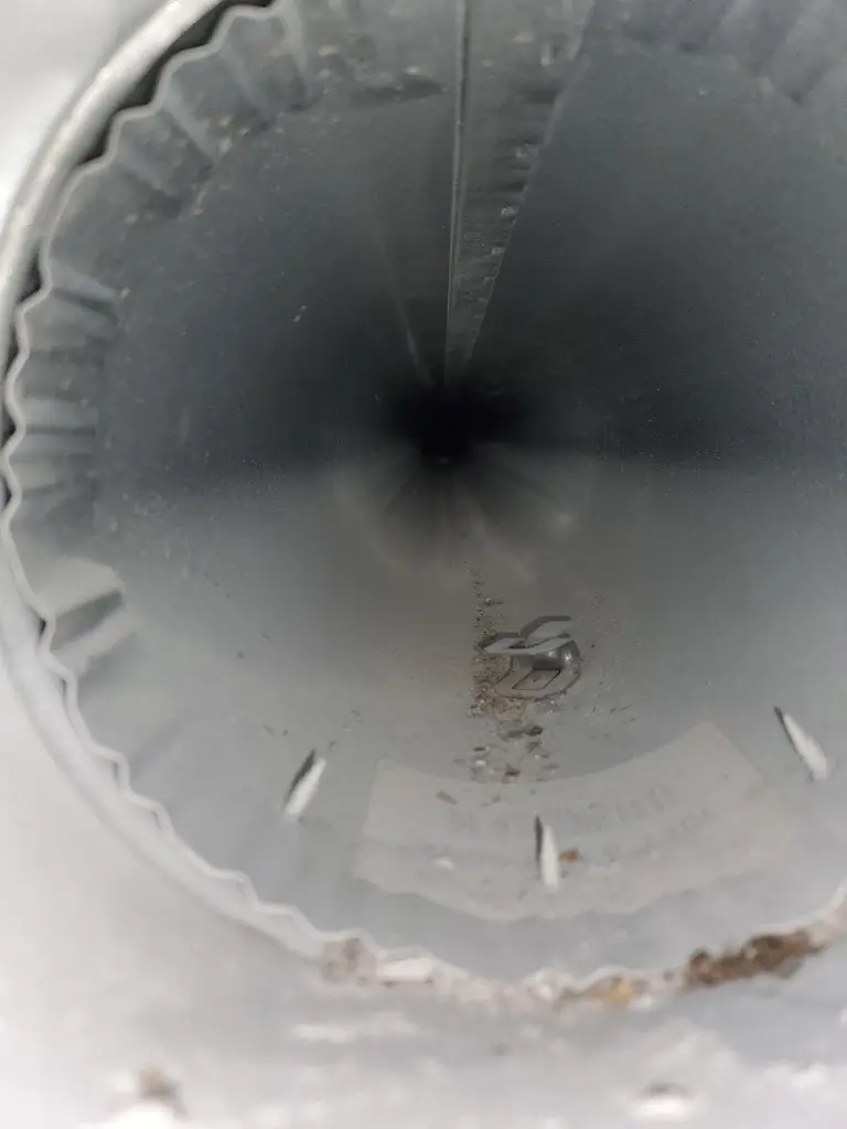 Air Pro UT before and after duct cleaning photo: 008 Before