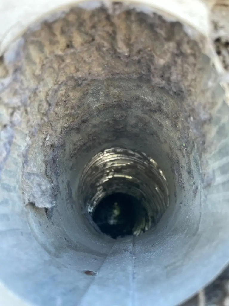 Air Pro UT before and after duct cleaning photo: 031 Before